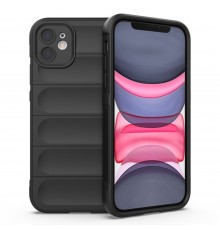 Husa Carcasa Spate pentru iPhone 11 - Marble Design, Hexagoane Violet
