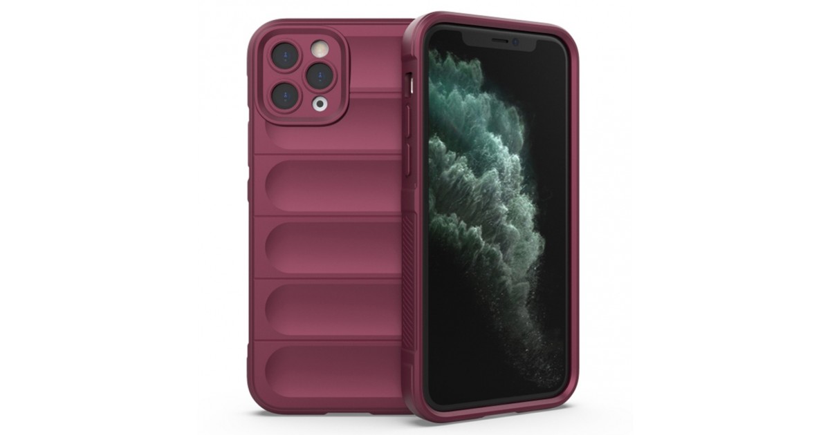 Husa pentru iPhone 11 Pro - Techsuit Magic Shield - Bordeaux