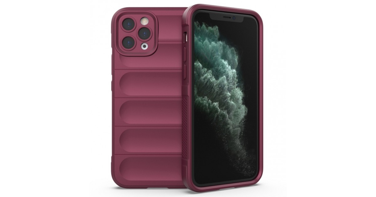 Husa pentru iPhone 11 Pro Max - Techsuit Magic Shield - Bordeaux