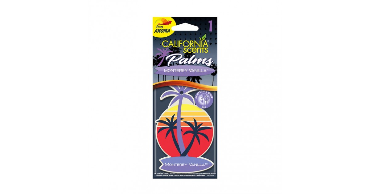 Odorizant pentru Masina - California Scents - Monterey Vanilla