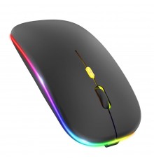 Mouse Fara Fir 2.4G, 1600 DPI - Techsuit (M1) - Negru