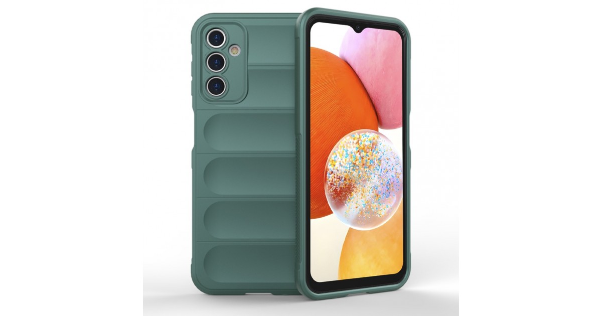 Husa pentru Samsung Galaxy A14 4G / A14 5G - Techsuit Magic Shield - Verde