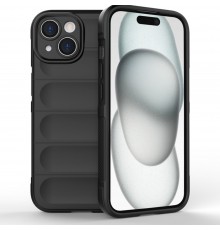 Husa pentru iPhone 15 - Techsuit Hybrid Armor Kickstand - Neagra