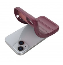 Husa pentru iPhone 15 - Techsuit Magic Shield - Bordeaux