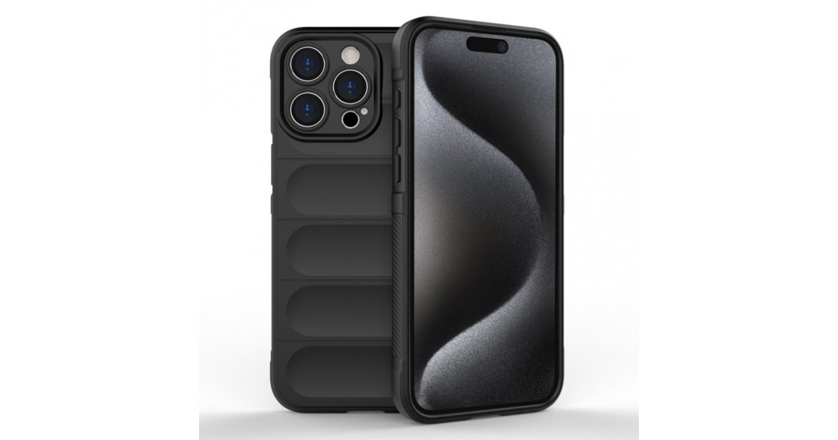 Husa pentru iPhone 15 Pro - Techsuit Magic Shield - Neagra