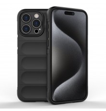 Husa pentru iPhone 15 Pro - Techsuit SoftFlex - Neagra