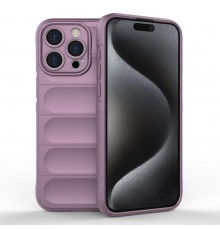 Husa pentru iPhone 15 Pro - Techsuit Soft Edge Silicone - Plum Violet