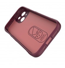 Husa pentru iPhone 15 Plus - Techsuit Magic Shield - Bordeaux