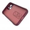 Husa pentru iPhone 15 Plus - Techsuit Magic Shield - Bordeaux