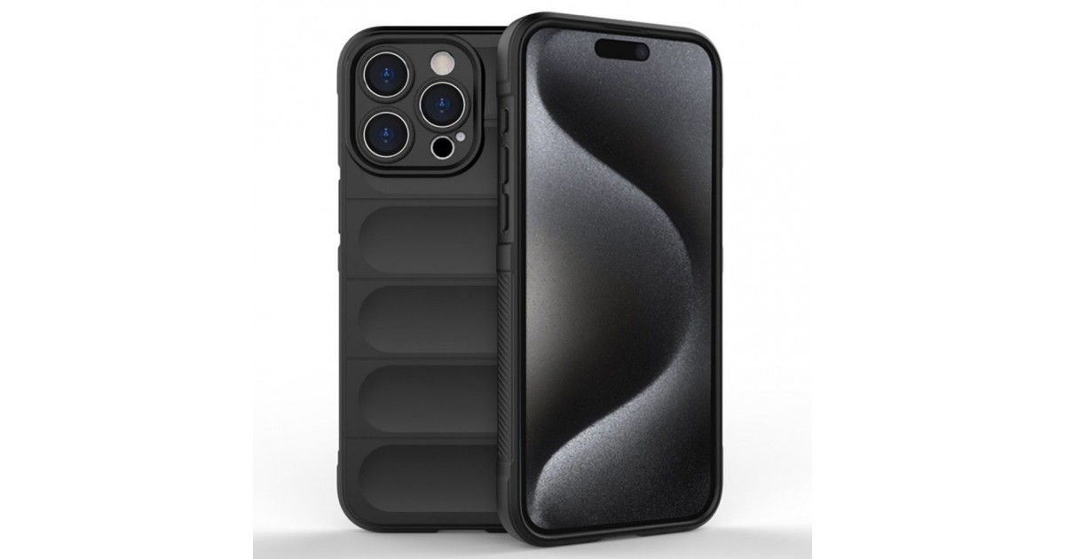 Husa pentru iPhone 15 Pro Max - Techsuit Magic Shield - Neagra