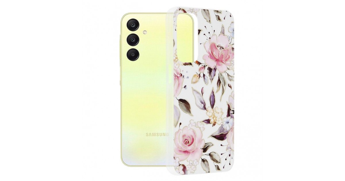 Husa pentru Samsung Galaxy A25 5G - Techsuit Marble Series - Chloe Alba