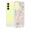 Husa pentru Samsung Galaxy A25 5G - Techsuit Marble Series - Roz Hex