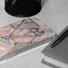 Husa pentru Samsung Galaxy A25 5G - Techsuit Marble Series - Roz Hex