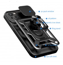 Husa pentru iPhone 15 - Techsuit CamShield Series - Albastra