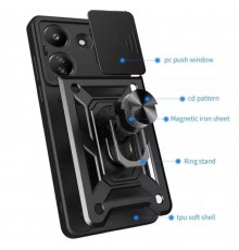 Husa pentru Xiaomi Redmi 13C 4G / Poco C65 - Techsuit CamShield Series - Albastra