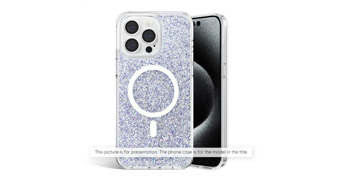 Husa pentru iPhone 11 - Techsuit Sparkly Glitter - Alba