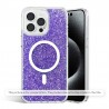 Husa pentru iPhone 11 Pro - Techsuit Sparkly Glitter - Mov