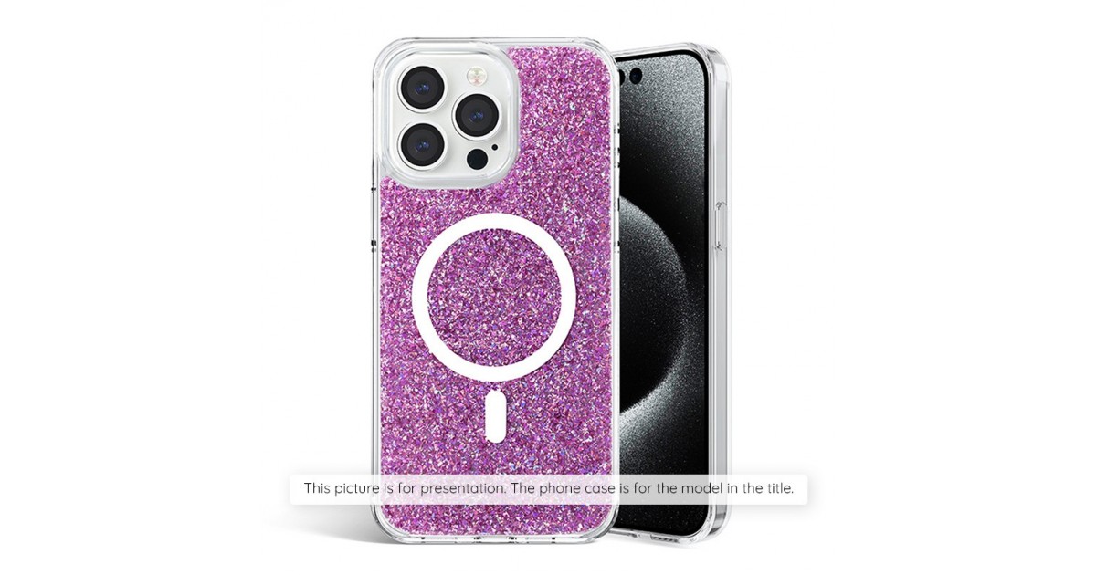 Husa pentru iPhone 11 Pro - Techsuit Sparkly Glitter - Magenta