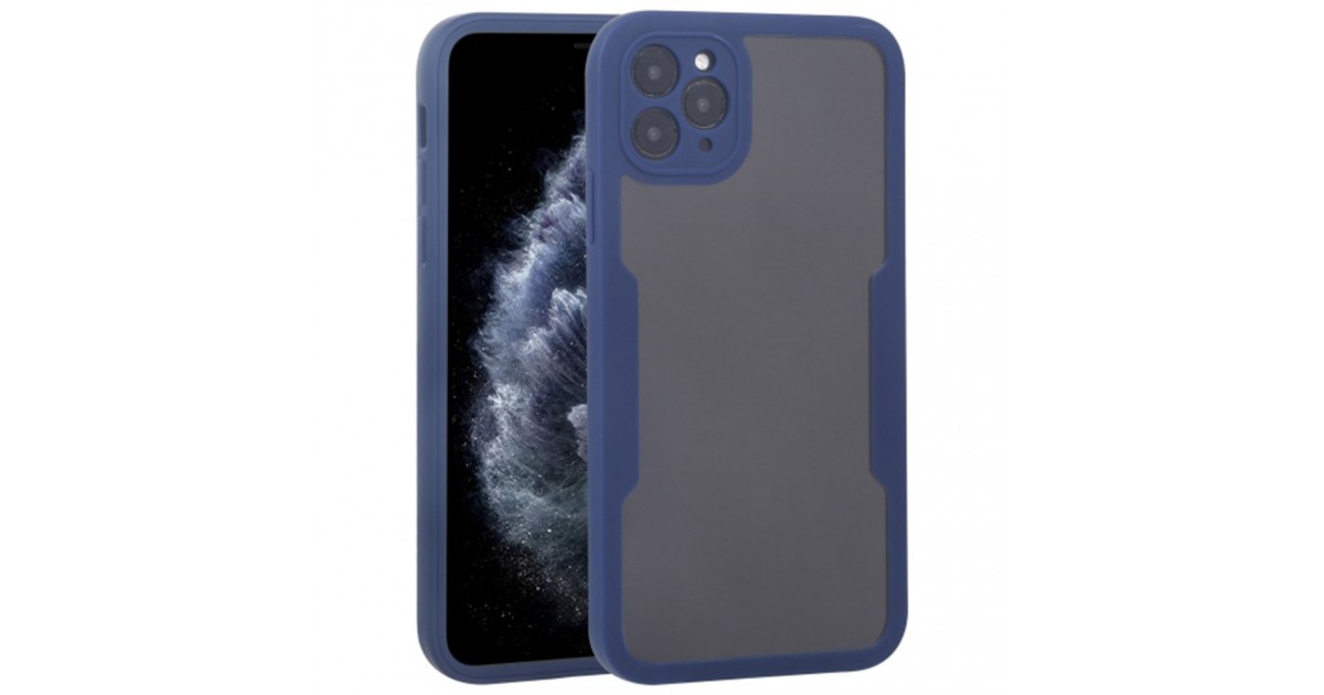 [PACHET 360] -  Husa pentru iPhone 11 Pro Max + Folie - Techsuit ColorVerse 360 Series - Albastra