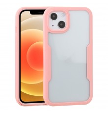 [PACHET 360] -  Husa pentru iPhone 15 + Folie - Techsuit ColorVerse 360 Series - Roz