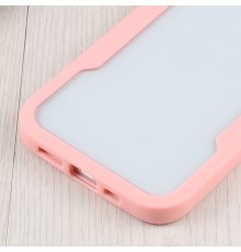[PACHET 360] -  Husa pentru iPhone 15 + Folie - Techsuit ColorVerse 360 Series - Roz