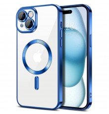 Husa pentru iPhone 15 Plus - Nillkin Nature TPU MagSafe Case - Albastra