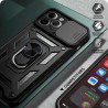 Husa pentru iPhone 11 Pro Max - Techsuit CamShield Series - Verde