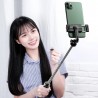 Selfie Stick Stabil cu Telecomanda, 67cm - Techsuit (S03) - Negru