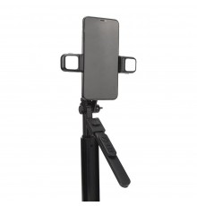 Selfie Stick cu Trepied si Telecomanda, 68cm, Mini - Techsuit (L10) - Negru