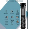 Mini Selfie Stick cu Telecomanda si Trepied - Techsuit (K03) - Negru