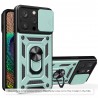 Husa pentru iPhone 15 - Techsuit CamShield Series - Verde