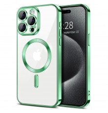 Husa pentru iPhone 15 Pro - Techsuit CamShield Series - Verde