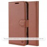 Husa pentru Motorola Moto G14 - Techsuit Leather Folio - Maro
