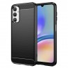 Husa pentru Samsung Galaxy A05s - Techsuit Carbon Silicone - Neagra