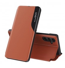 Husa pentru Samsung Galaxy A05s - Techsuit Leather Folio - Maro