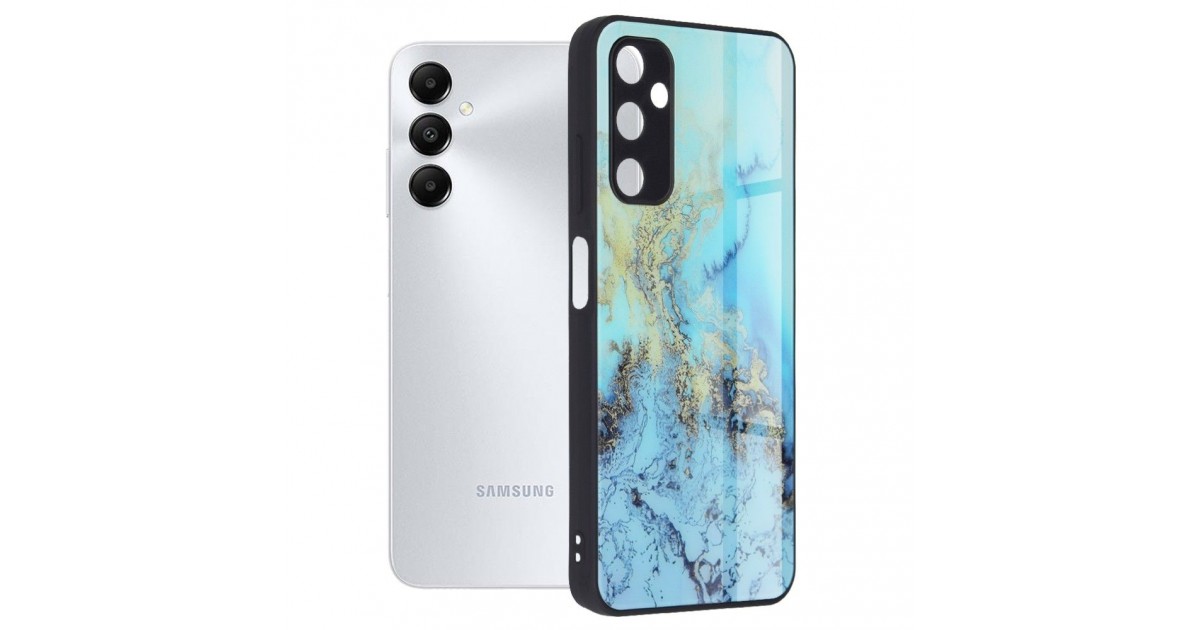Husa pentru Samsung Galaxy A05s - Techsuit Glaze Series - Albastra Ocean