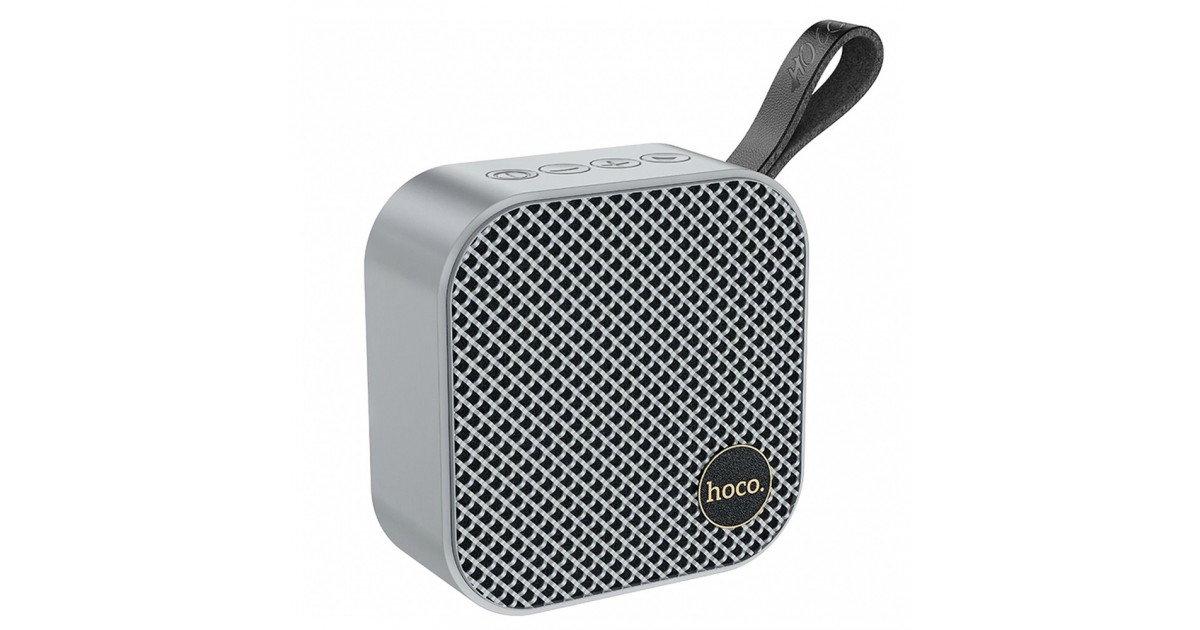 Boxa Wireless BT 5.3, TWS, Hi-Fi, FM, TF Card, USB, AUX - Hoco Auspicious Sports (HC22) - Gray