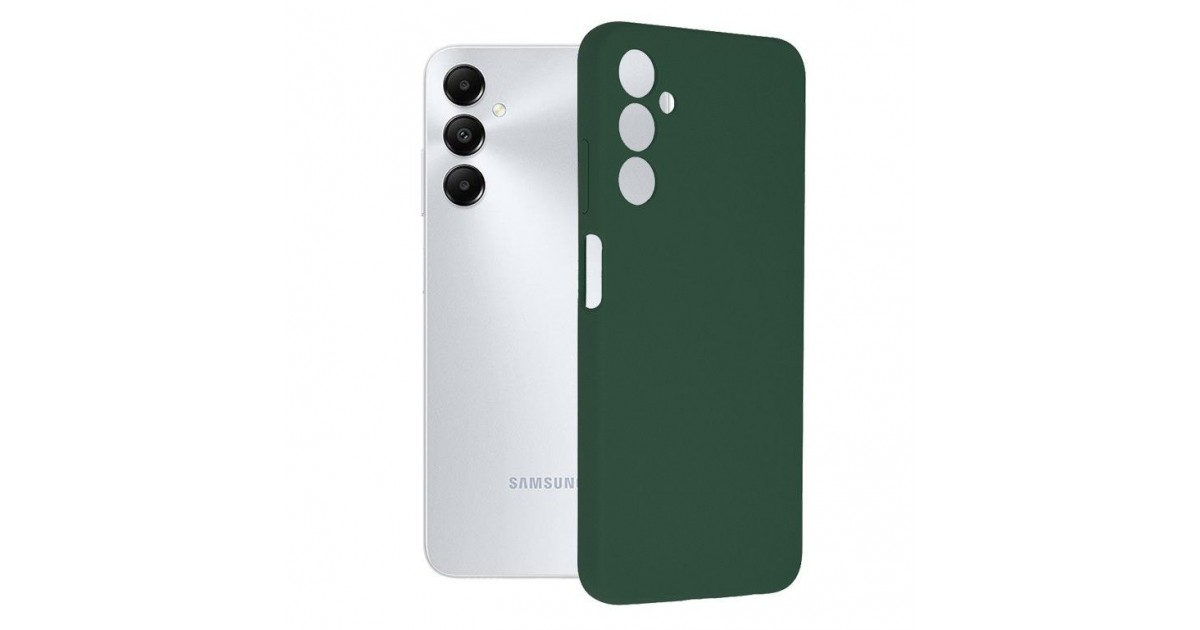 Husa pentru Samsung Galaxy A05s - Techsuit Soft Edge Silicone - Verde inchisa