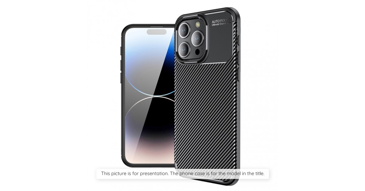 Husa pentru iPhone 11 - Techsuit CarbonFiber - Neagra