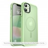 Husa pentru iPhone 15 Plus - Techsuit HaloFrost MagSafe Series - Light Verde