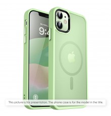 Husa pentru iPhone 15 Pro Max - Techsuit Sparkly Glitter MagSafe - Mov