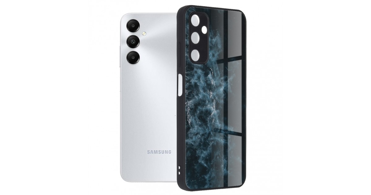 Husa pentru Samsung Galaxy A05s - Techsuit Glaze Series - Albastra Nebula