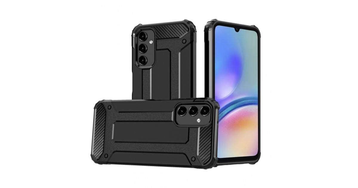 Husa pentru Samsung Galaxy A05s - Techsuit Hybrid Armor - Neagra