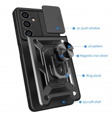 Husa pentru Samsung Galaxy A05s - Techsuit CamShield Series - Albastra