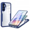 [PACHET 360] - Husa ColorVerse 360 + Folie de protectie -  Samsung Galaxy A05s  - Albastru