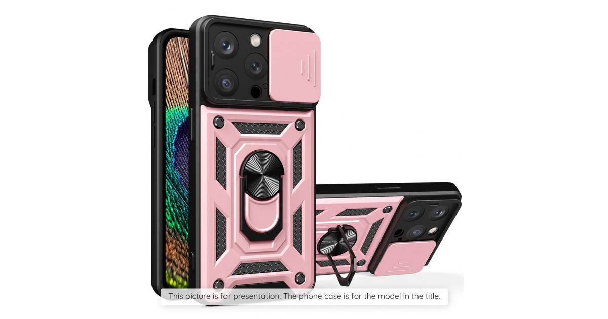 Husa pentru Samsung Galaxy A05s - Techsuit CamShield Series - Rose Gold