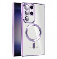 Husa pentru Samsung Galaxy S24 Ultra - Techsuit SoftFlex - Plum Rosie