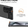 Husa pentru Samsung Galaxy S24 Ultra - Techsuit CarbonFiber - Neagra