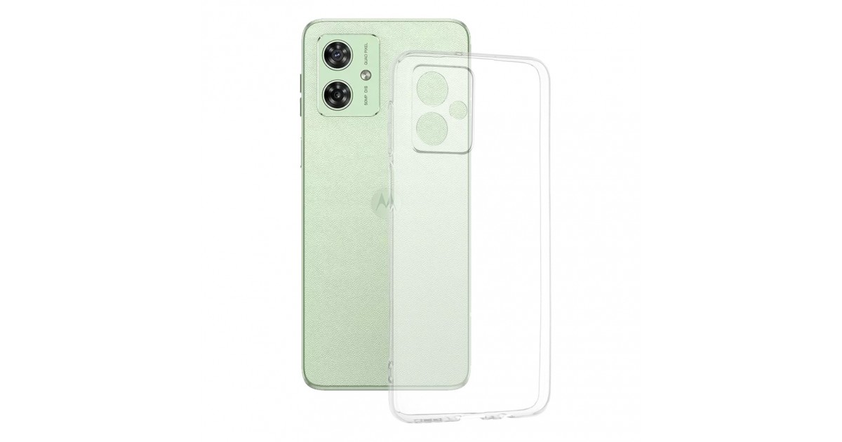 Husa pentru Motorola Moto G54 - Techsuit Clear Silicone - Transparent