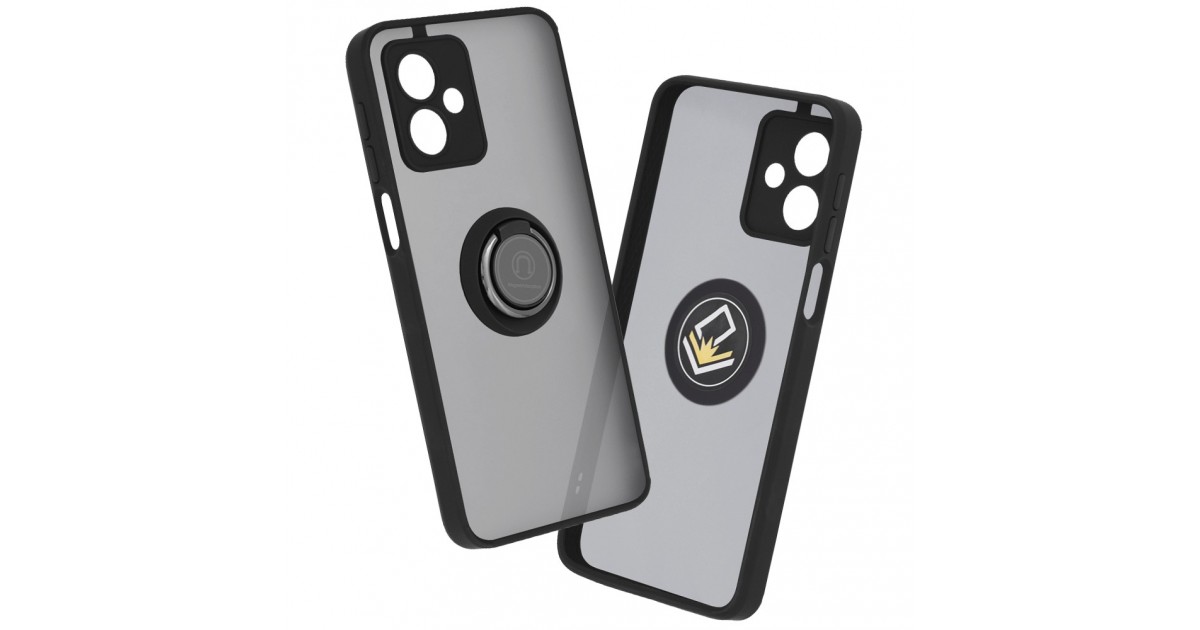 Husa pentru Motorola Moto G54 - Techsuit Glinth - Neagra